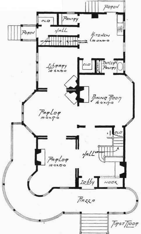 Floor And Framing Plans For W A Sylvester s House  86