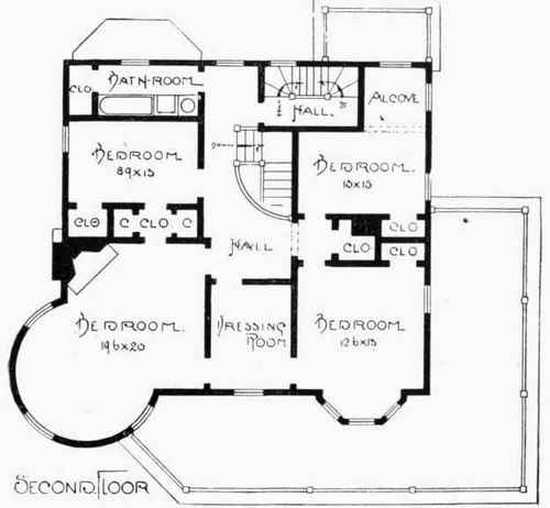 Floor And Framing Plans For W A Sylvester s House  95