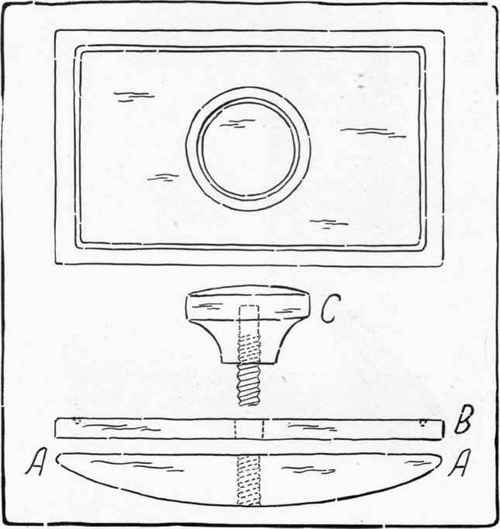 Fig. 180. Rolling blotter holder.
