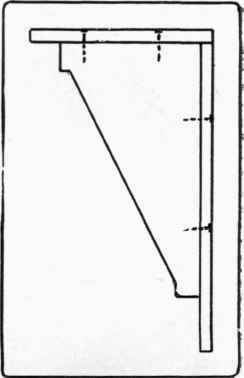 Fig 204. Location of brads.