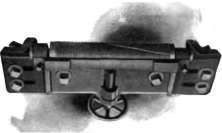 Jackson grindstone truing device.