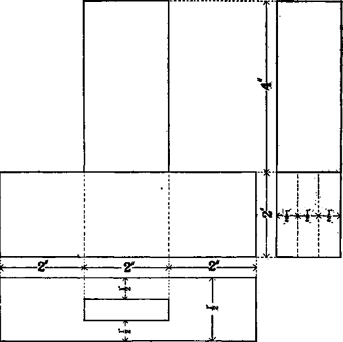 Through mortise and tenon joint.