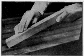 Lesson XIV Sandpapering 47