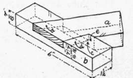 Fig. 125.   Dovetailed Brace, oR Halved, Joint.