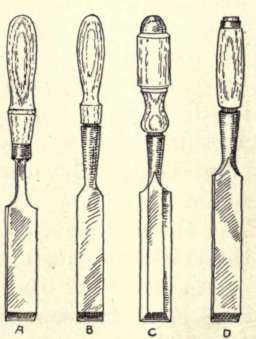 Fig. 62.   Chisels.