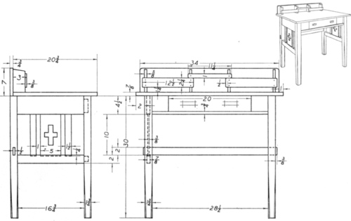 Writing Table