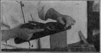 Fig. 62. Planing Chamfered Ends