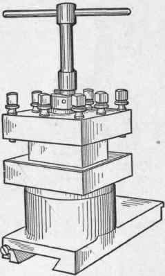 Fig. 134.   Revolving Tool Holder, made by the Lodge & Shipley Machine Tool Company.
