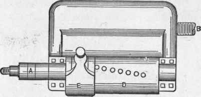 Fig. 173. Details of Le Blond's Quick Change Gear Device.