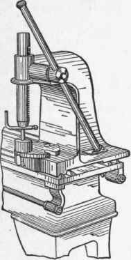 Fig. 215 A. Greenard's Arbor Press.