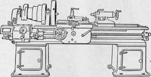 Fig. 240.   28 inch Swing Instantaneous Change Gear Engine