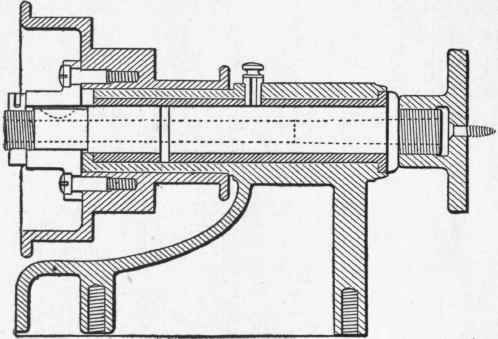 Fig. 285.   Head Stock of Reed Wood Turning Lathe.