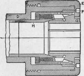 Fig. 293. Chuck Construction of the Pratt & Whitney Turret Lathe.