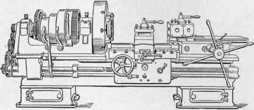 Fig. 303. Combination Turret Lathe, built by the R. K. Le Blond