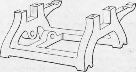 Fig. 56. Form of Head Stock on Old Lathe found in New Haven, Conn.