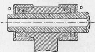 Fig. 76. Rear Bearing for Small Lathe.
