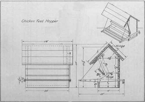 Chicken Feed Hopper