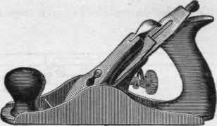 Iron Smoothing Plane 8 In X 1 3 4 In Cutter Bailey 8