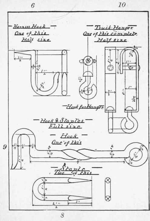 Model No 6 Harness Hook 187