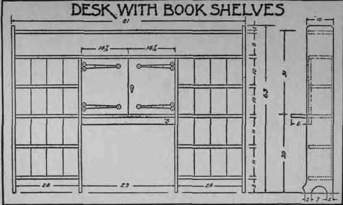How To Make A Desk With Book Shelves 74