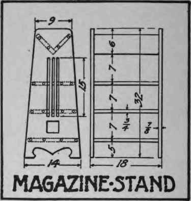 How To Make A Magazine Stand 122