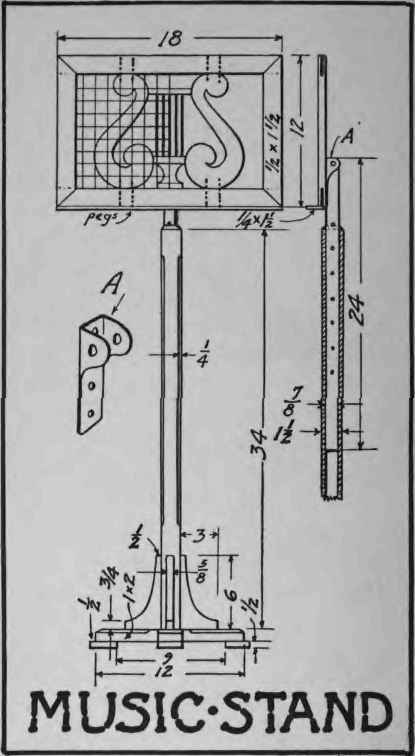 How To Make A Music Stand 108