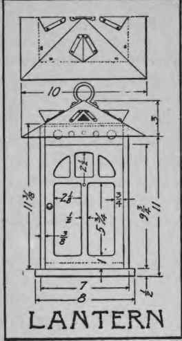 How To Make A Porch Or Hall Lantern 183