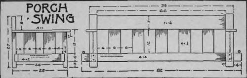 How To Make A Porch Swing 164