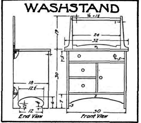 How To Make A Wash Stand 168
