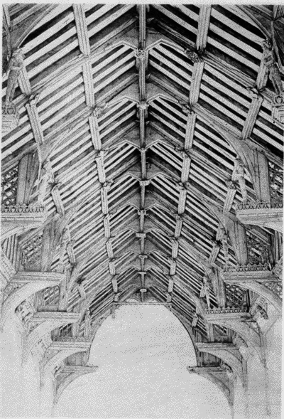 IV.   Nave Roof   Sall Church, Norfolk.