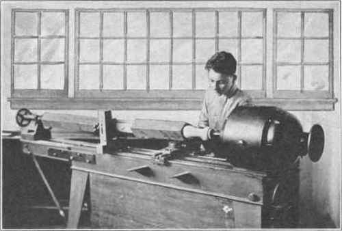 Fig. 57. Back Rest Used on a Bed Post.