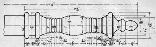 Fig. 74. Policeman's Club. (Material: Locust, Greenheart)