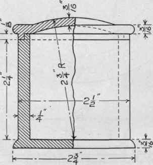 Fig. 79. Powder Box. (Material: Oak, Cherry, Mahogany)