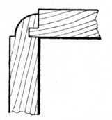 Fig. 118. Corner Joint with Corner Mould.