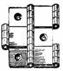 Fig. 230. Reversible or Double folding Screen Hinge.