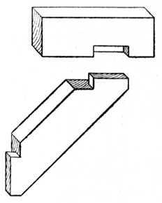 Fig. 31. Oblique Halving with Shoulder.
