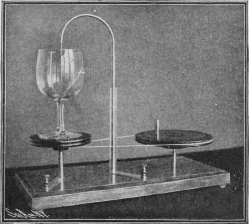Goblet mounted for illumination