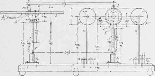 Side elevation of the motor