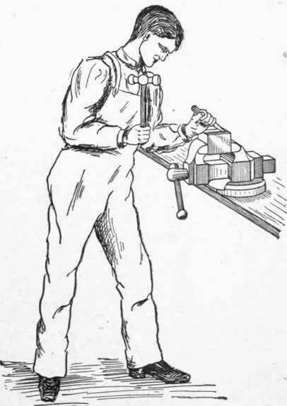 Fig. 47. Bench Chipping