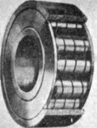 Hyatt Solid Race Roller Bearing