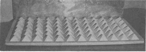 one inch high pyramids