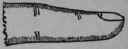 Long, thick and curved, somewhat like a claw