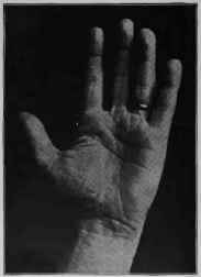 The Author's Hand.