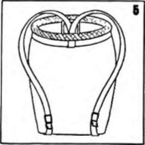 Bring Both Ends Of The Shoulder Strap Out Through The Handle And Down Over The Back Of The Pack
