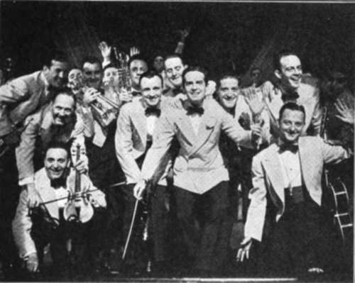 Fred Waring And Members Of His Famous Orchestra