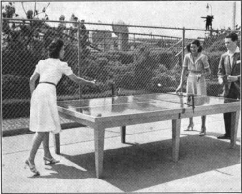Ping Pong Is Quite Possible In Your Own Backyard