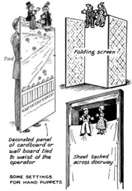 To Operate The Hand Puppet