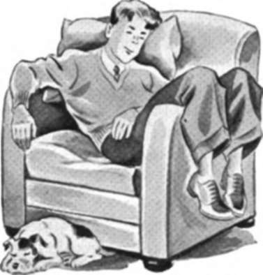 Try Collapsing In An Easy Chair For Relaxation