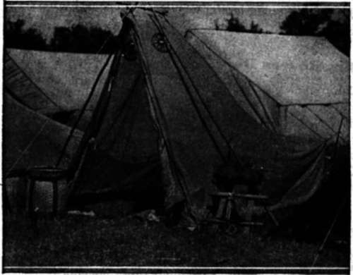 A Rover personally designs his camp equipment