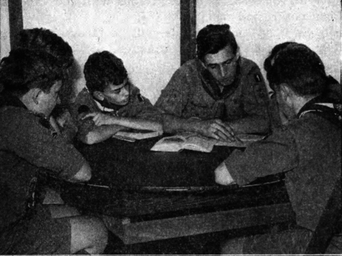 The details of the Troop meeting are planned in the Troop Leaders